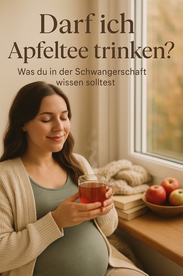 Apfeltee darf auch in der Schwangerschaft getrunken werden