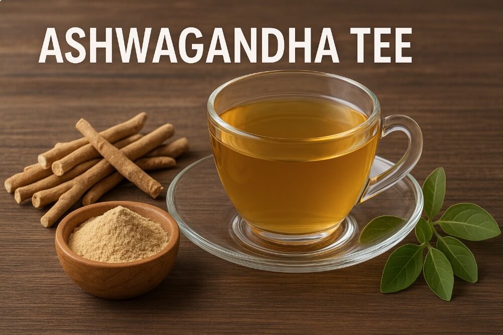 Ashwagandha Tee wird vor allem aus der Wurzel der Pflanze Withania somnifera (Schlafbeere) gemacht