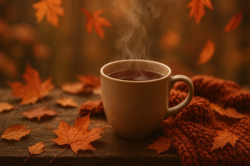 Der Herbsttee vereint Geschmack und Gemütlichkeit in einem