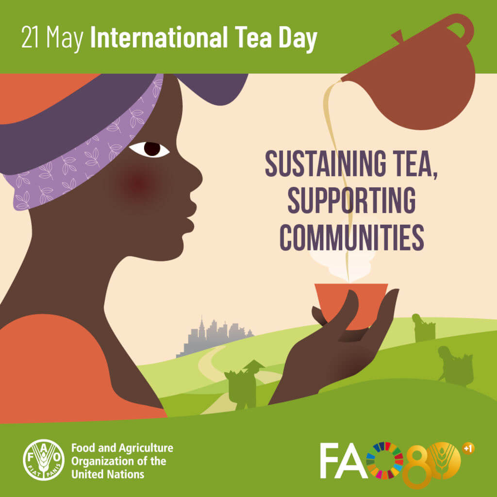 Offizielles Motto des Internation Tea Days am 21. Mai