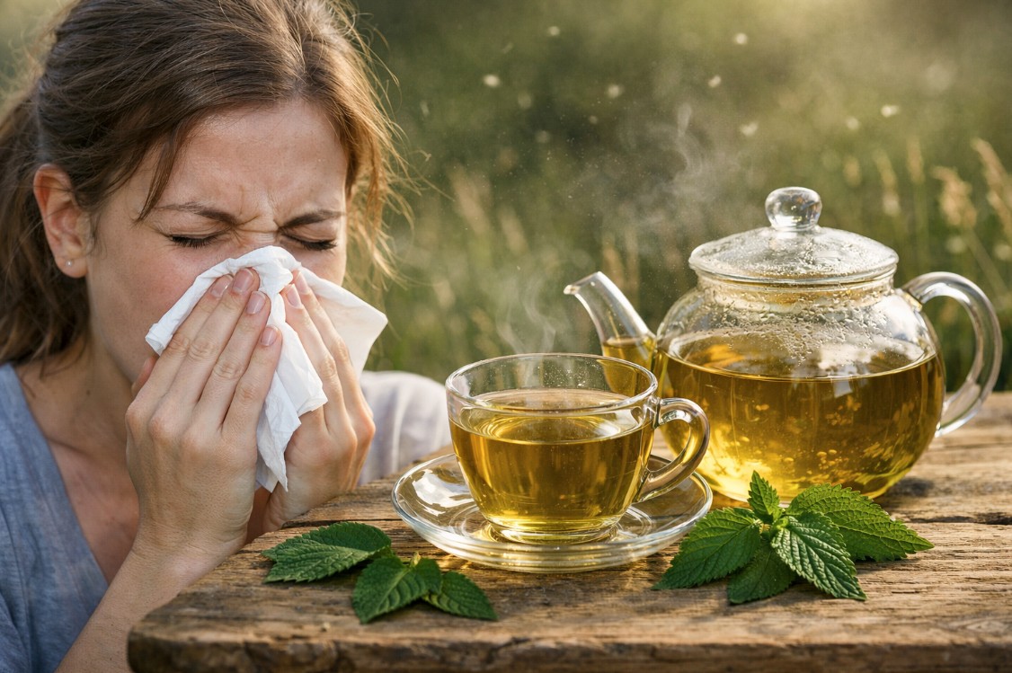 Bestimmte Teesorten helfen bei Allergie und Heuschnupfen