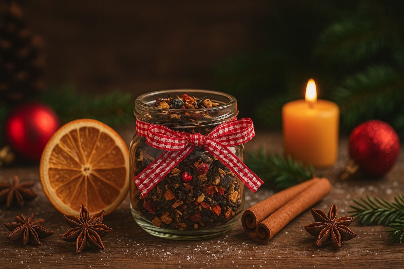 Weihnachtstee selber machen ist nicht nur einfach sondern schmeckt auch