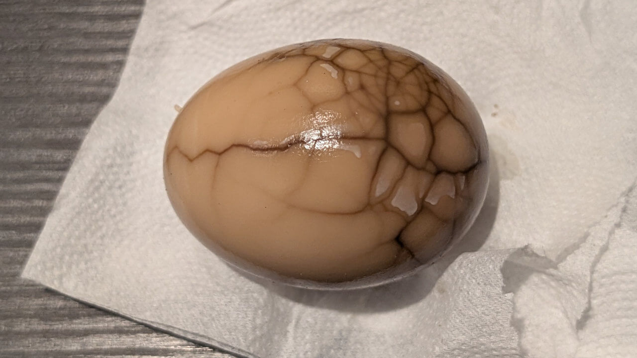 Tee-Eier können richtige Kunstwerke unter ihrer Schale enthüllen